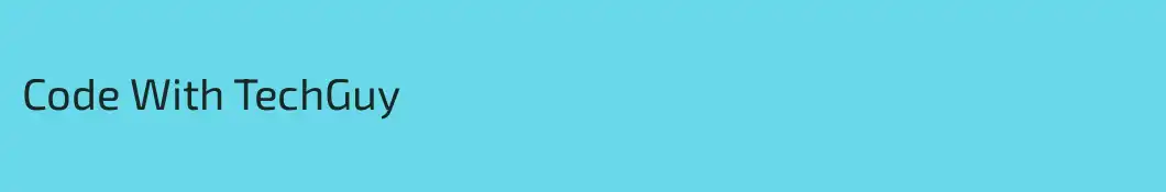 Code With TechGuy